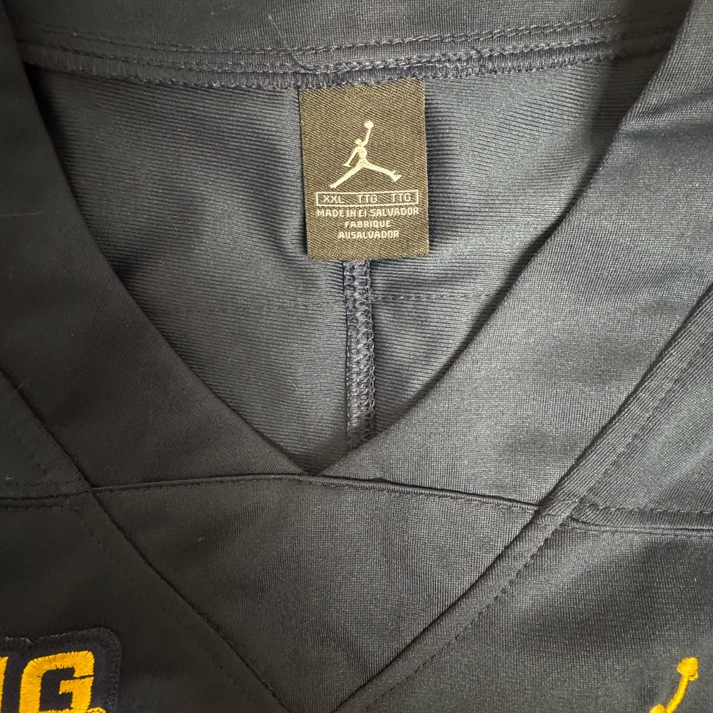 Jordan Michigan Tom Brady Jersey - XXL - Picture 4 of 7